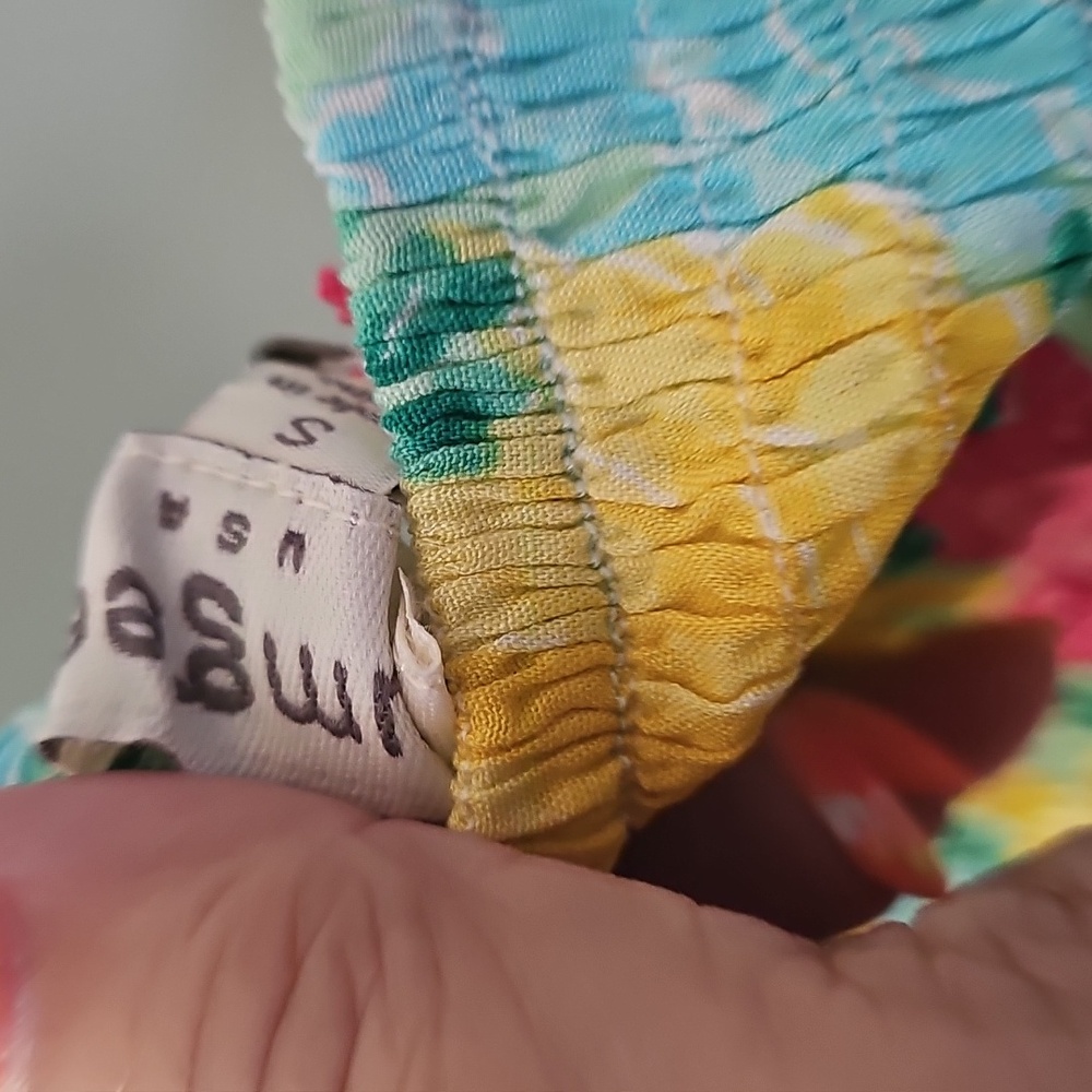 UMGEE FLOWER Puff Sleeve Sundress - Picture 4 of 5